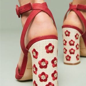Vicenza Flower Spotted Heels